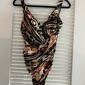 Miracle Swimsuit Size 10 Animal print